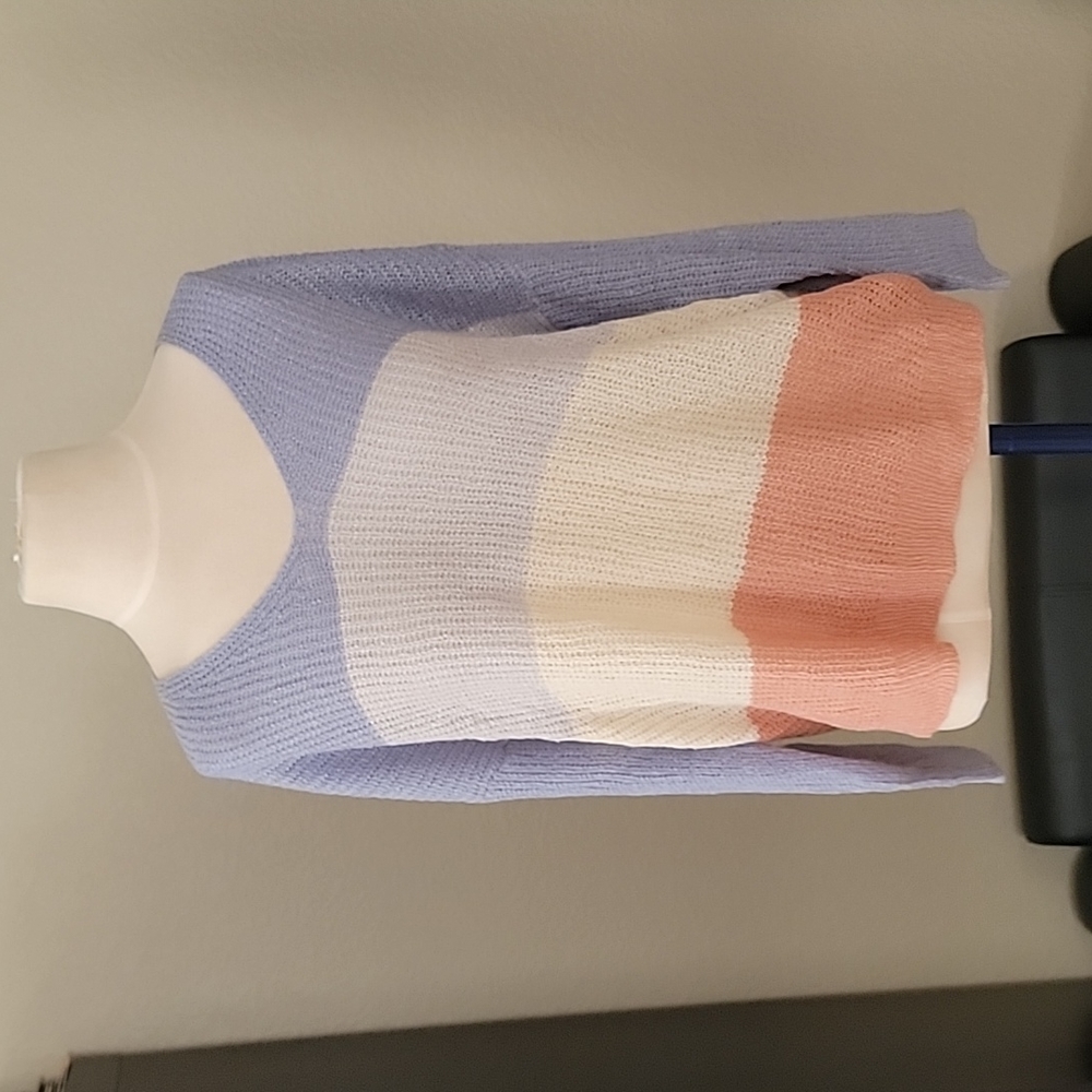 Hayden LA color block knit top